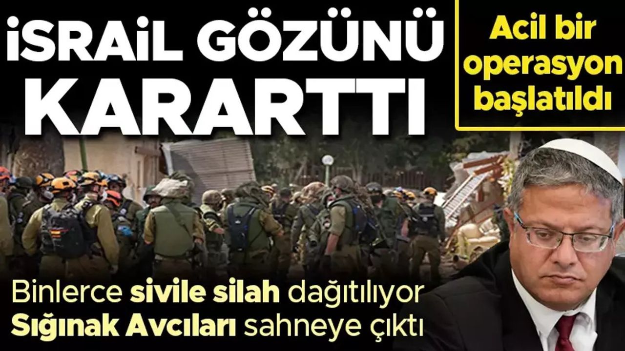 İsrail Hamas Saldırısına Tepki Olarak Savaş İlan Etti