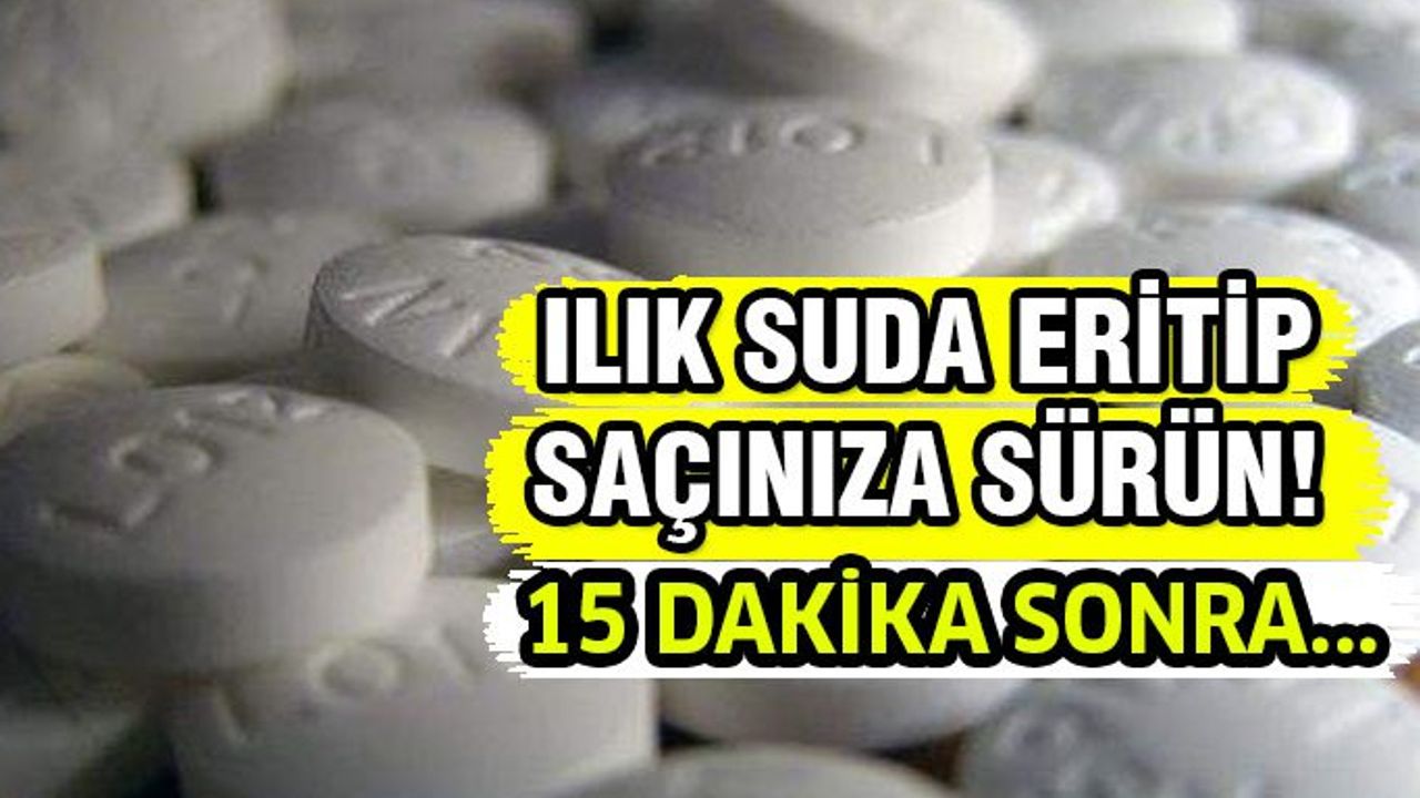 Aspirinin Saçlara Faydaları