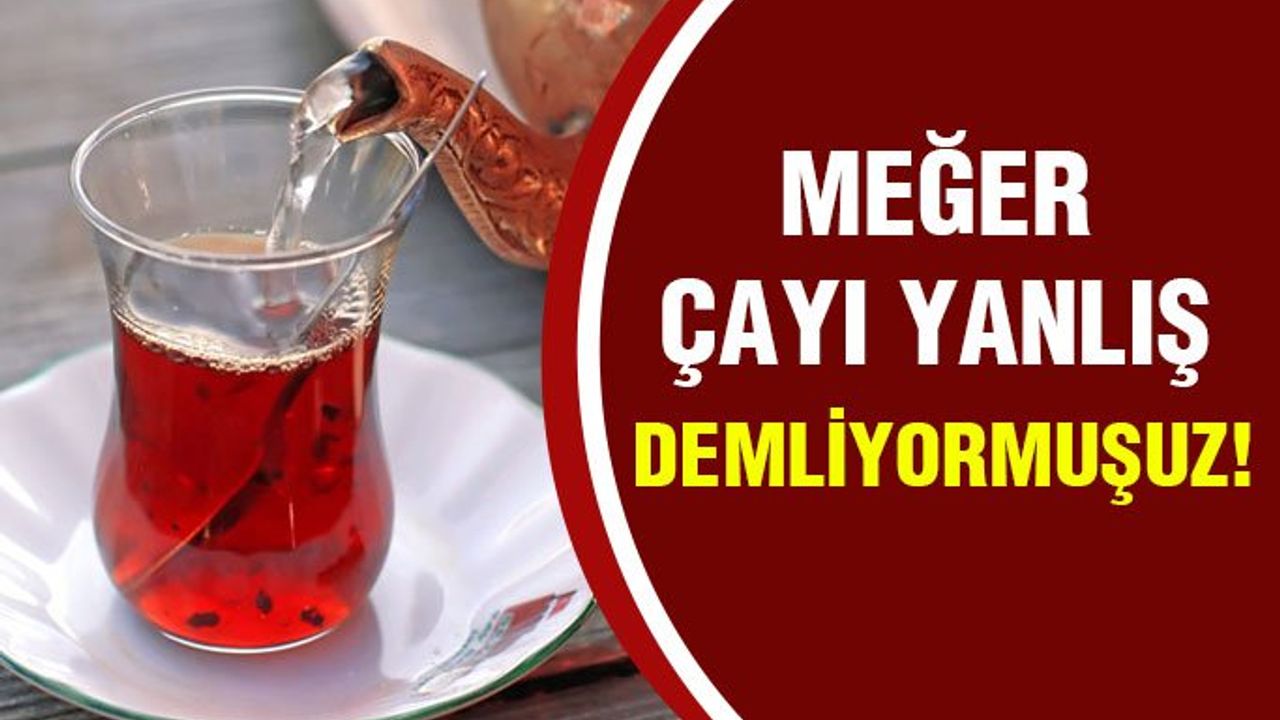 Türk Çay Demleme Kültürü Dünyaya Tanıtılıyor