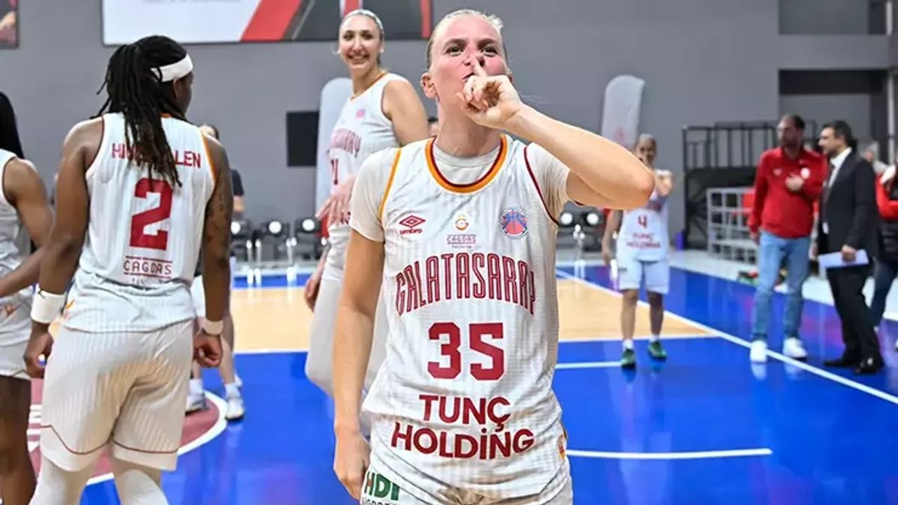 Galatasaray Çağdaş Faktoring EuroCup Kadınlar C Grubu'nda galibiyet elde etti