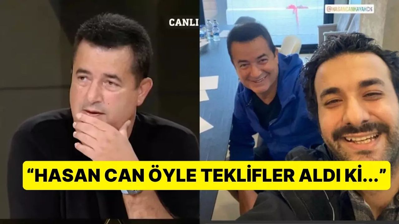 Acun Ilıcalı, TV100'de Candaş Tolga Işık'ın programında Hasan Can Kaya hakkında konuştu