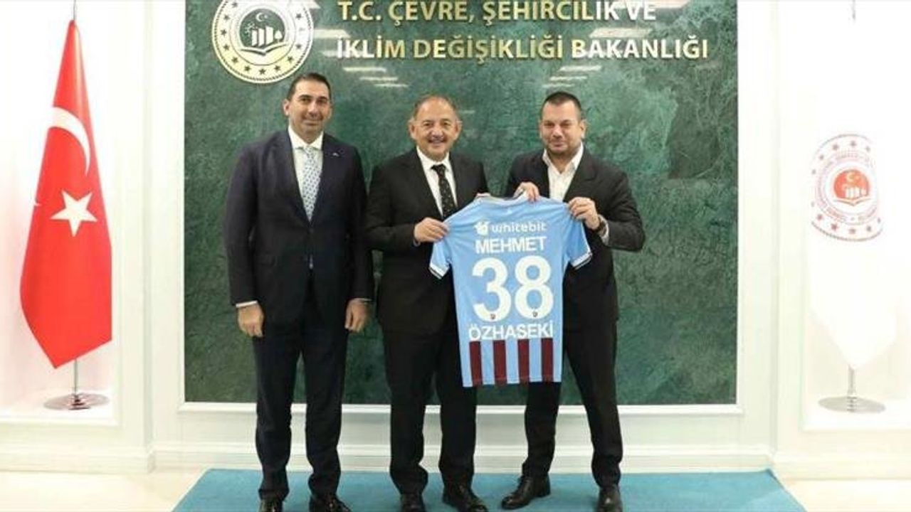 Trabzonspor Kulübü Başkanı Ertuğrul Doğan, Bakanlarla Görüştü