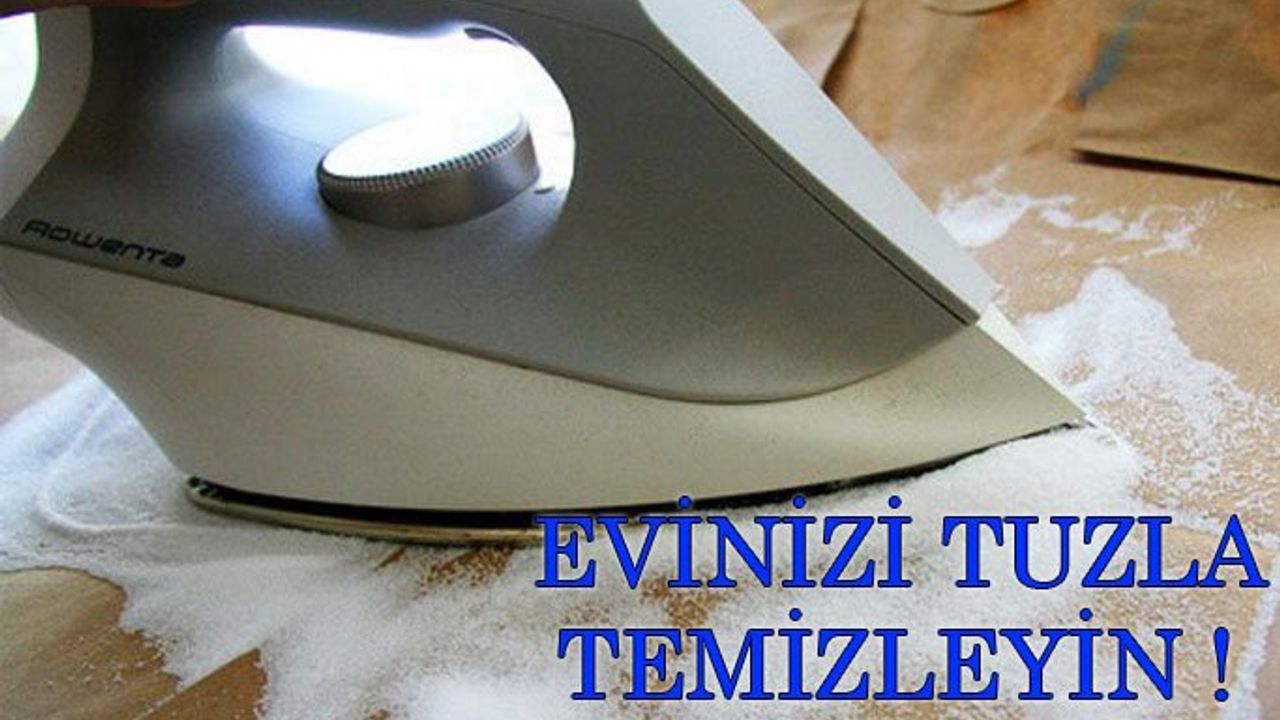 Ev Temizliğinde Tuzun Kullanımı