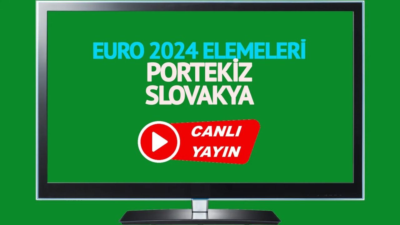 Euro 2024 Elemeleri J Grubu 7. maçında Portekiz ve Slovakya karşılaştı