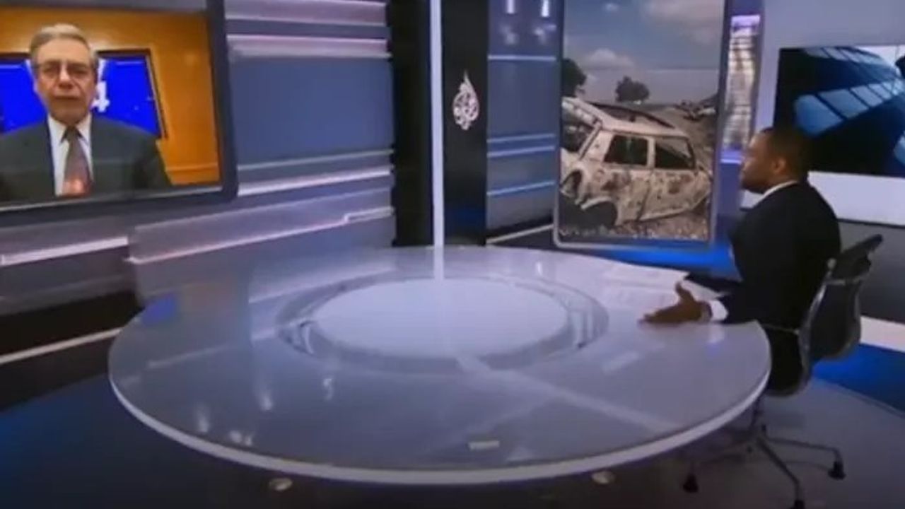 İsrailli ismin Gazze'yle ilgili sözleri spikeri çıldırttı