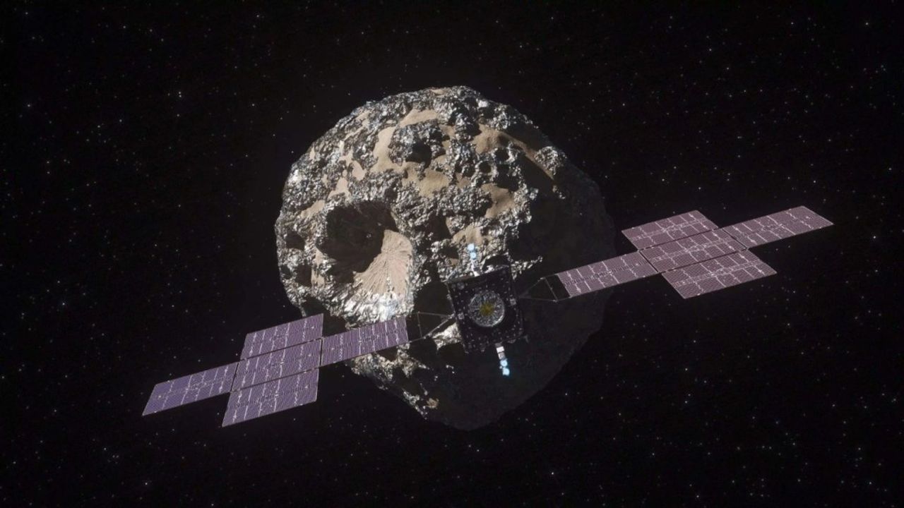 NASA'nın 16 Psyche adlı asteroide gönderdiği uzay aracı fırlatıldı