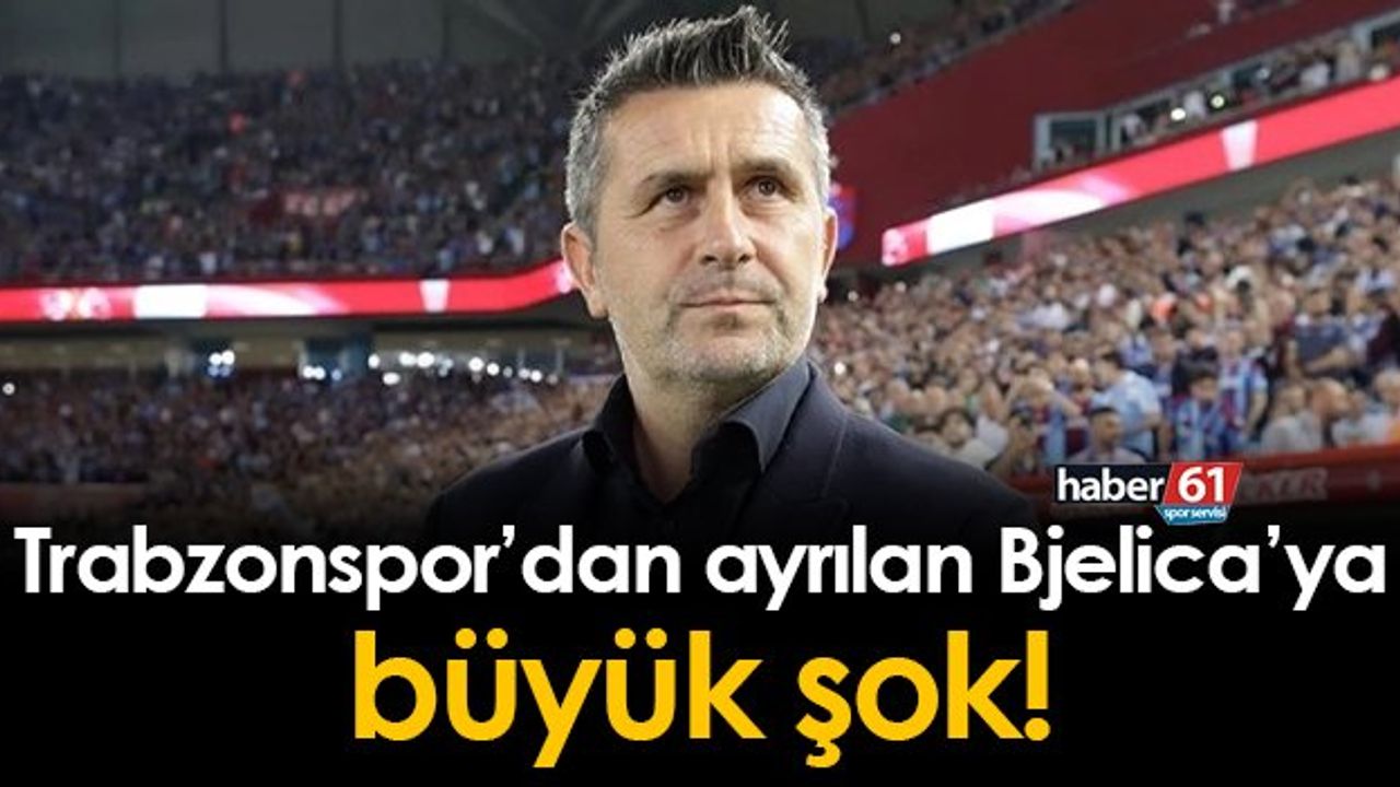 Trabzonspor'dan ayrılan Bjelica'ya büyük şok!
