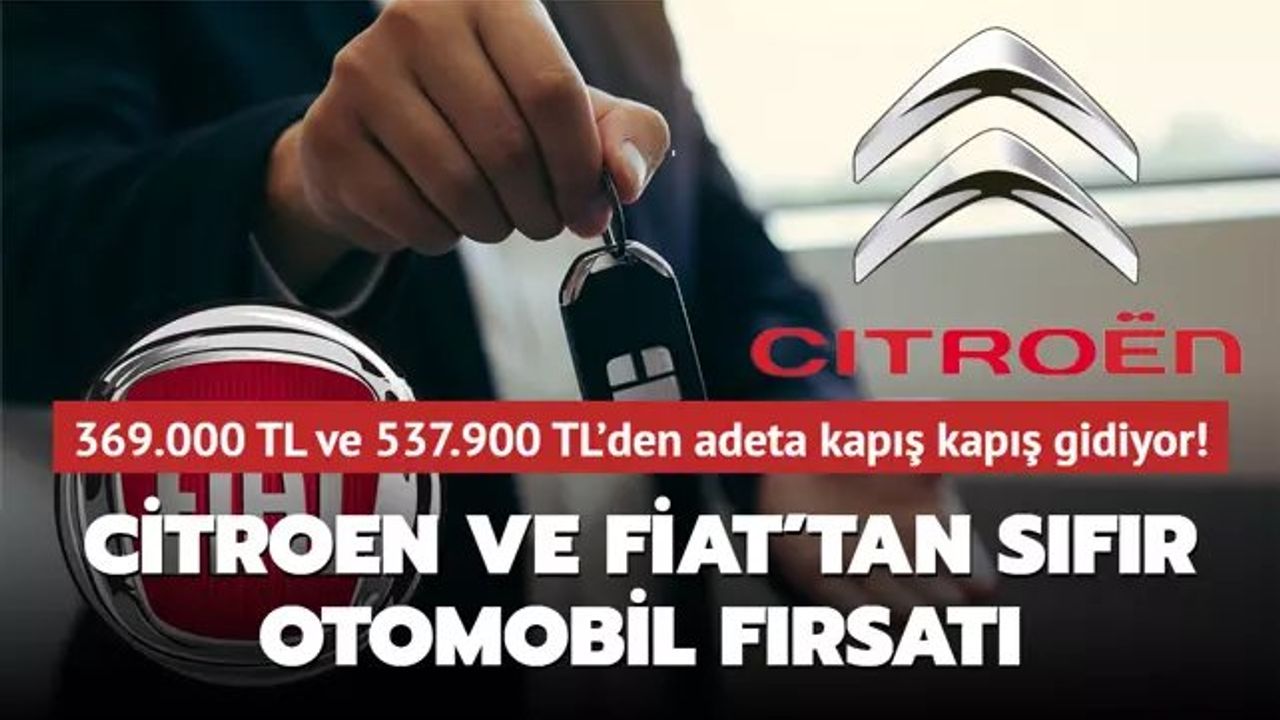 Türkiye'de Sıfır Otomobil Piyasası Yükselişte: Citroen Ami ve Fiat Fiorino İlgi Çekiyor