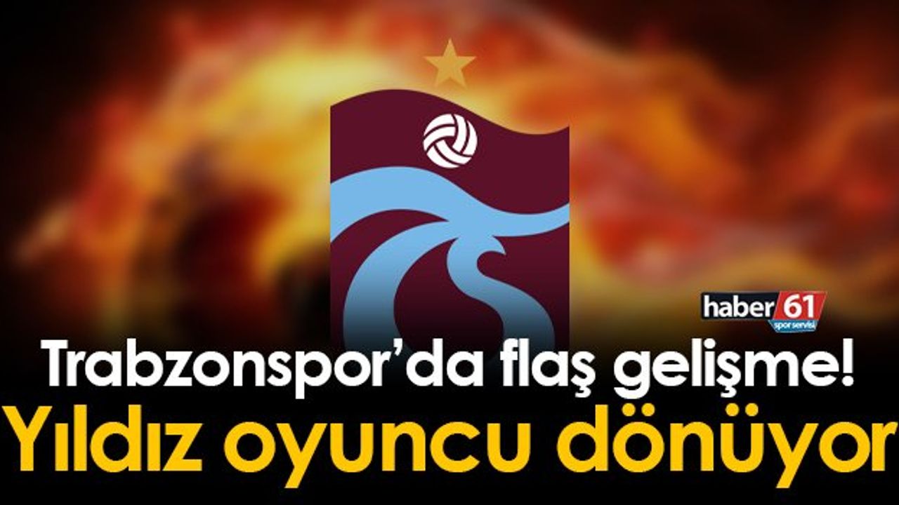 Trabzonspor'da Pepe Gelişmesi! Dönüyor