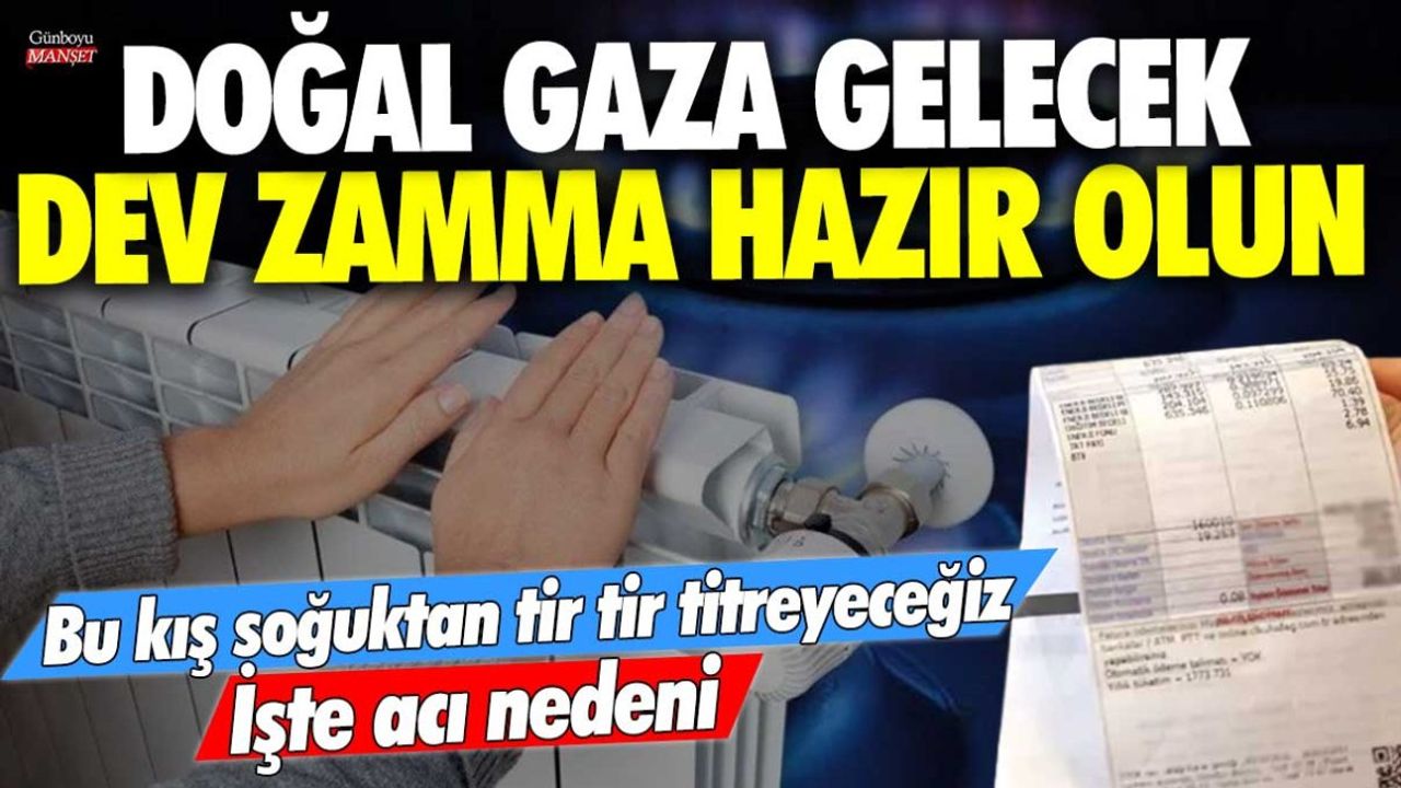 Doğal Gaza Yapılacak Dev Zam Haberi