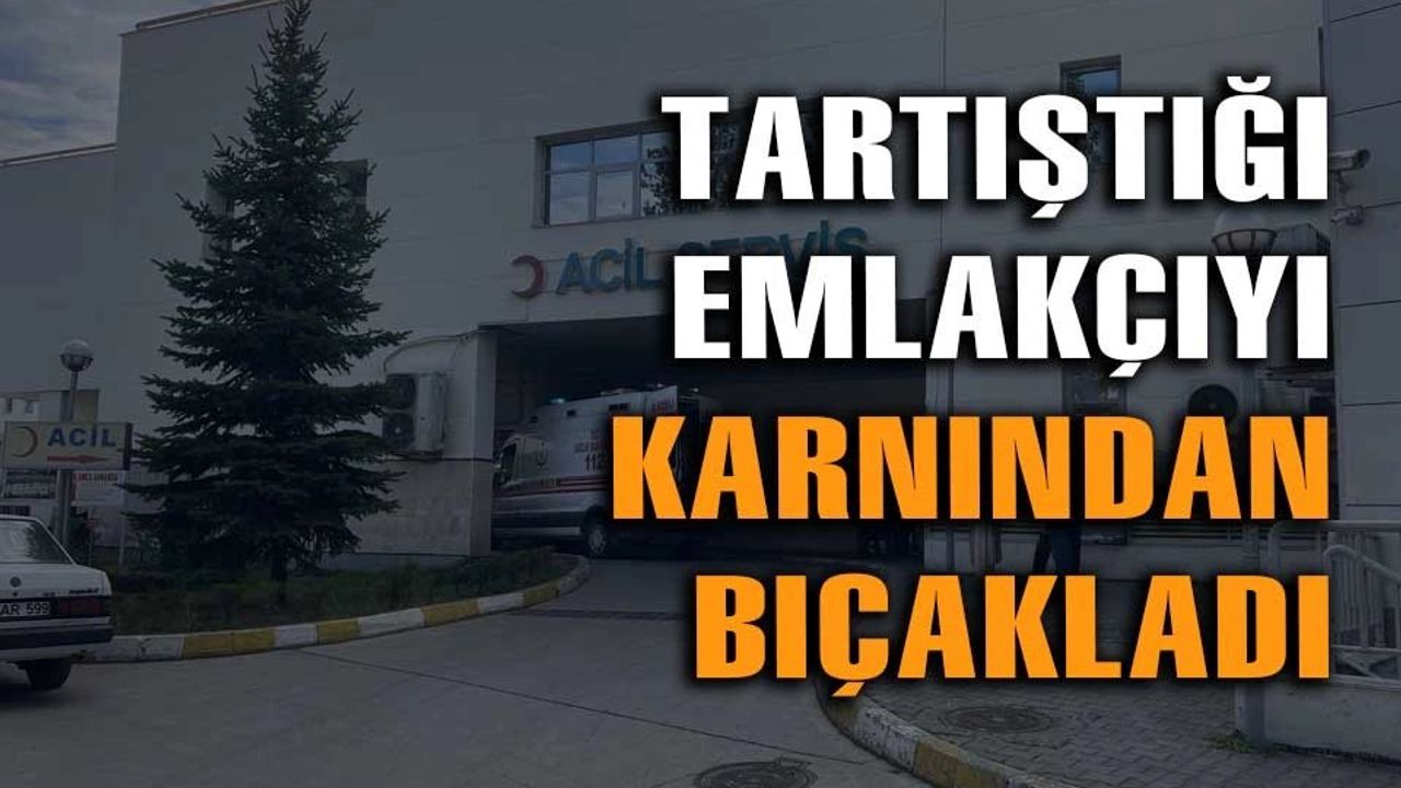 Bolu'da Emlakçıyı Yaralayan Şüpheli Gözaltına Alındı