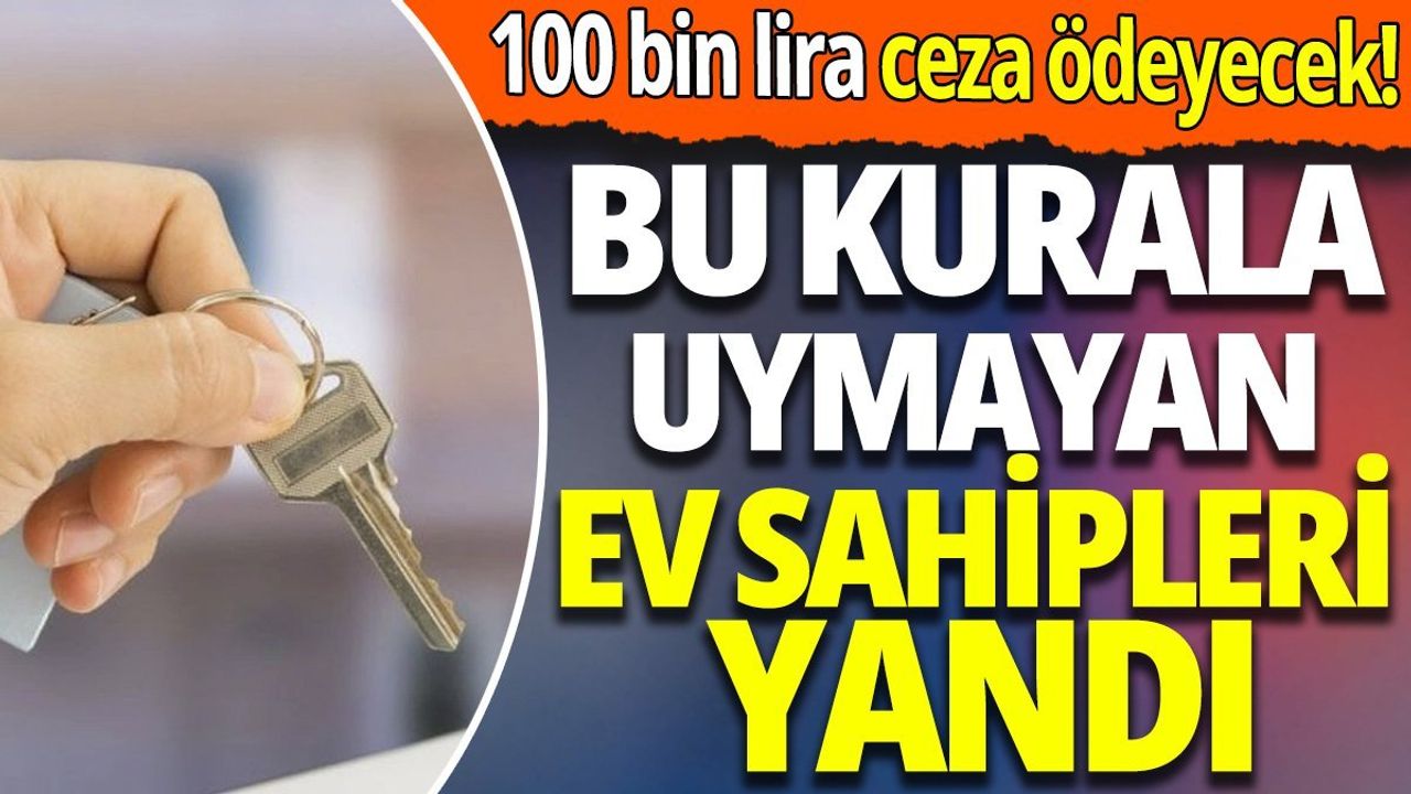 100 Bin Lira Ceza Ödeyecek! Airbnb Düzenlemesi TBMM'ye Sunuldu