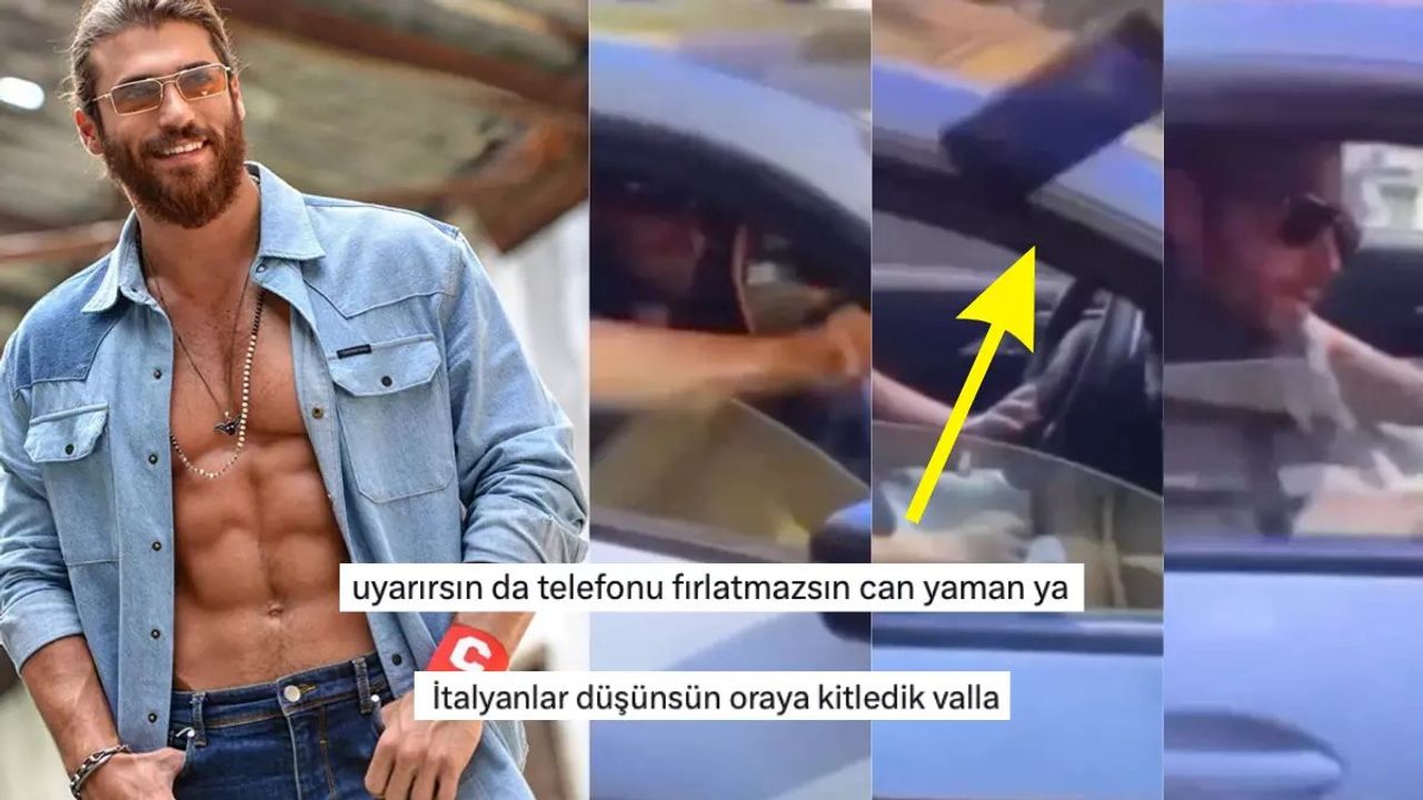 Can Yaman İtalya'da Yeni Projeler İçin Çalışıyor