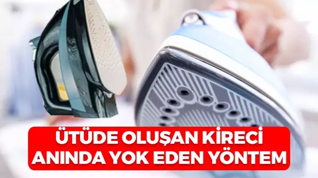 Ütünüzü Kireçten Temizlemenin Pratik Yolu