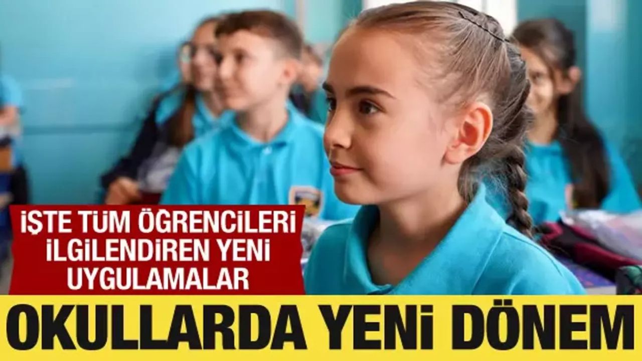 Türkiye'nin Eğitim Sistemine Yeni Dönem Başlıyor