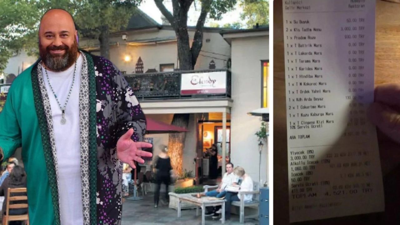 MasterChef Türkiye Jürisi Somer Sivrioğlu'nun Restoranı Efendy'nin Adisyonu Gündem Oldu