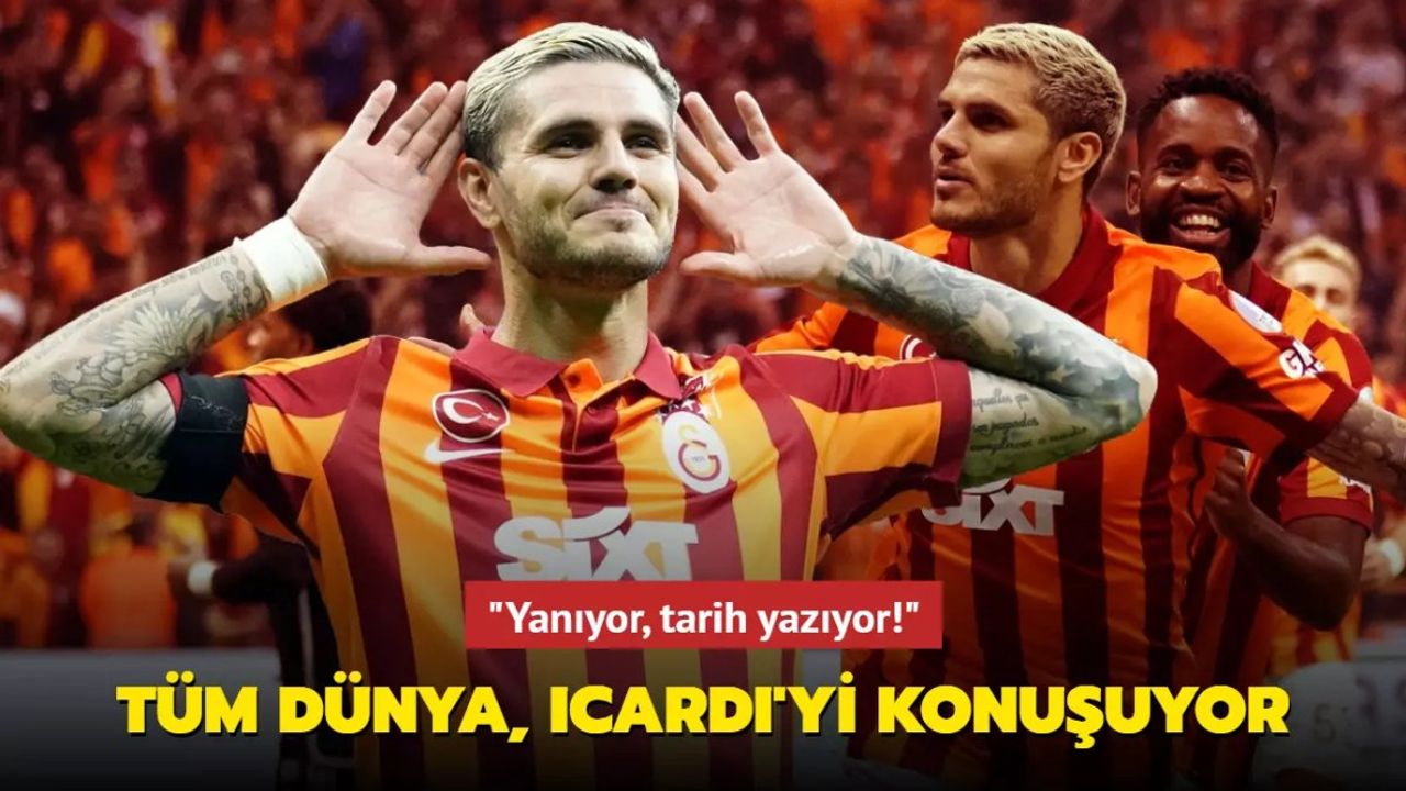 Galatasaray, Mauro Icardi ile Beşiktaş'ı mağlup etti