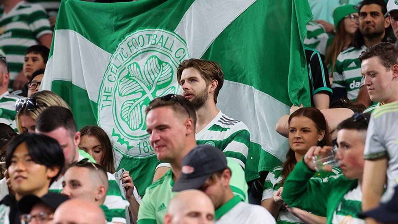 İskoç Temsilcisi Celtic'in Taraftarları Filistin'e Destek Vermeye Devam Ediyor