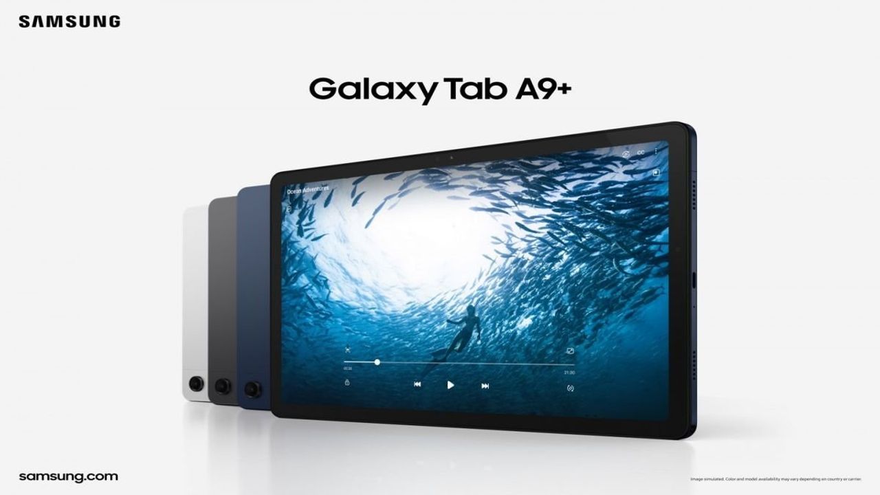 Samsung Galaxy Tab A9 ve A9+ Modelleri Küresel Pazara Açıldı