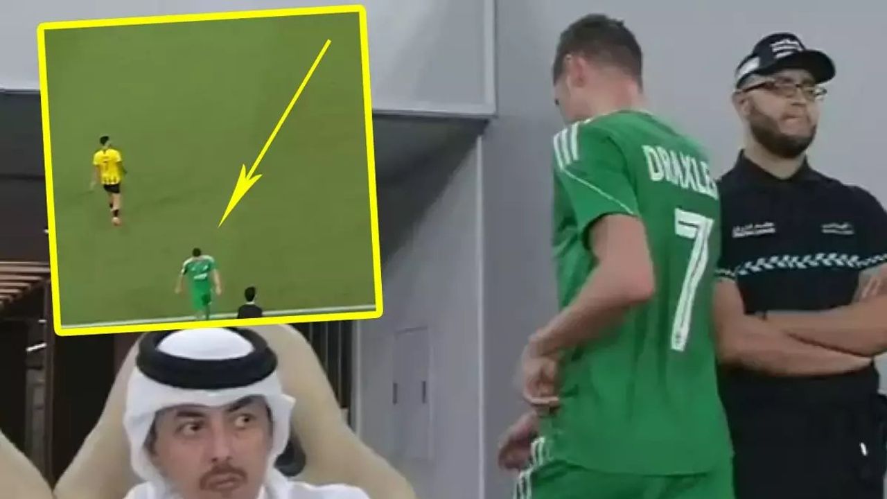 Al Ahli Doha ile Qatar SC Maçında Draxler'in Hareketi Gündem Oldu