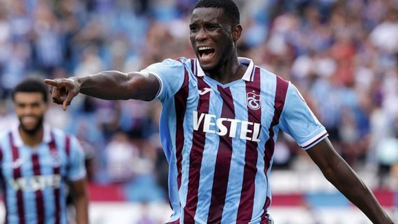 Trabzonspor'un Alanyaspor'u mağlup ettiği karşılaşma sonrası Onuachu'nun açıklamaları