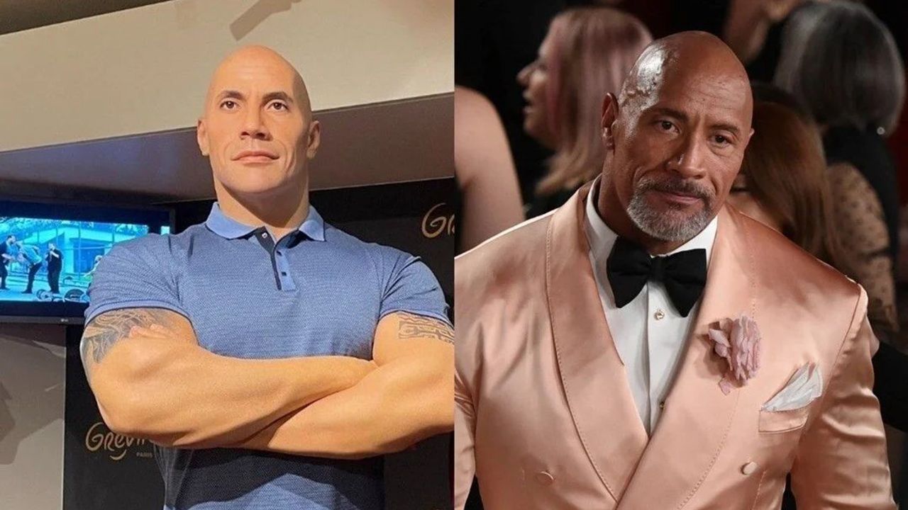 Dwayne Johnson'ın Paris'teki Balmumu Heykeli Gündem Oldu