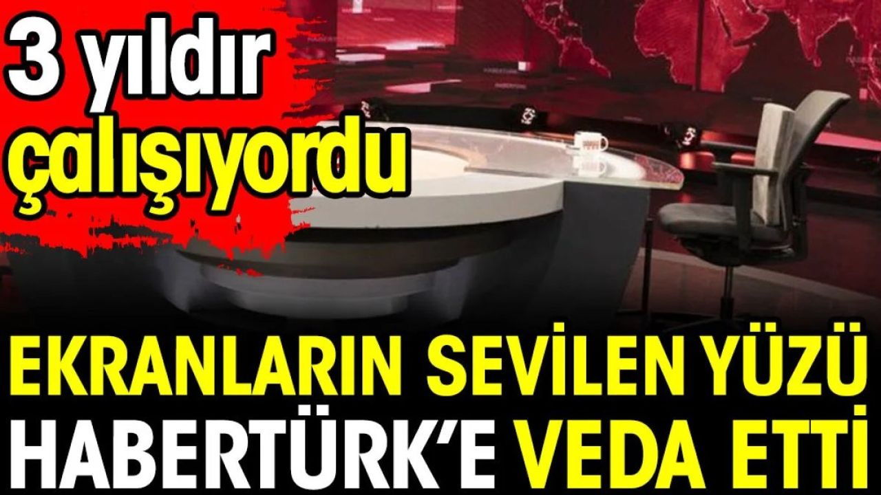 Habertürk TV'de Spiker Duygu Kaya Kanala Veda Etti