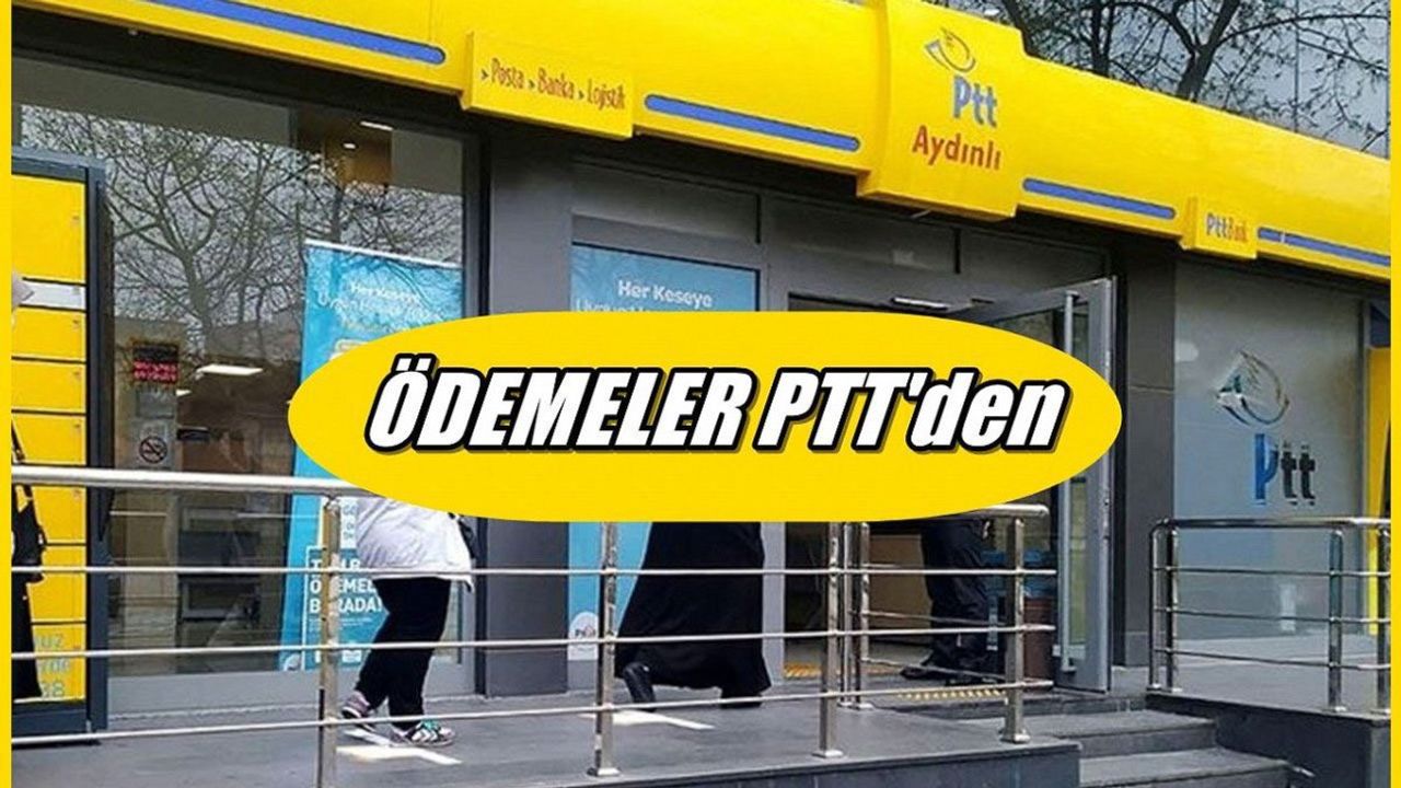 PTT'den 50 Bin TL'ye Kadar Ödeme İmkanı