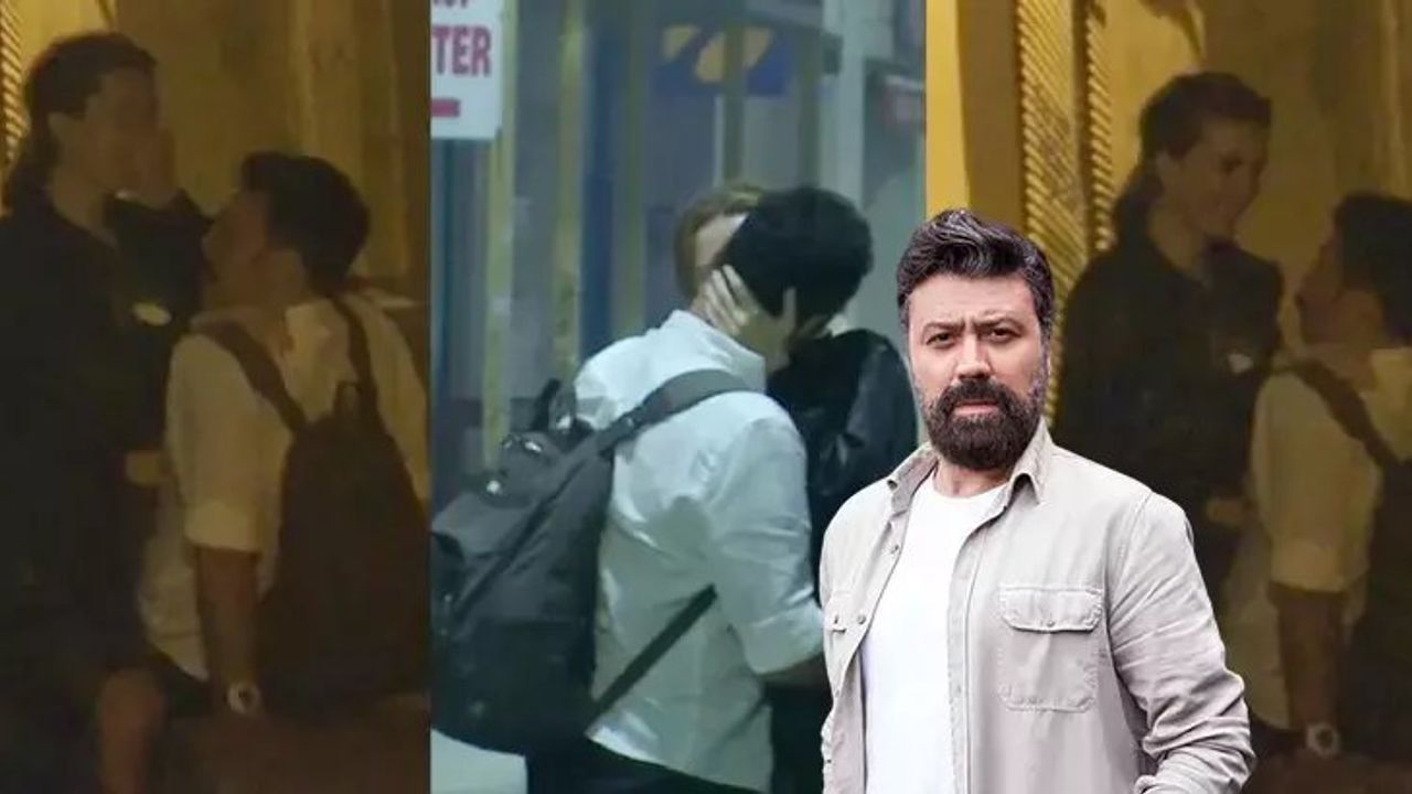 Bülent Emrah Parlak ve Elit Andaç Çam Beyoğlu sokaklarında görüntülendi