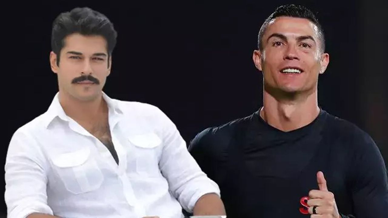 Burak Özçivit ile Cristiano Ronaldo Buluştu