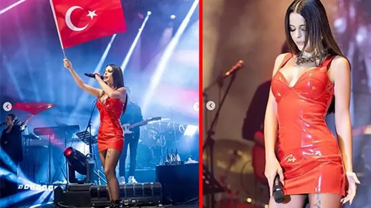 Simge Sağın, Cumhuriyet Bayramı'nda Coşkulu Konser Verdi