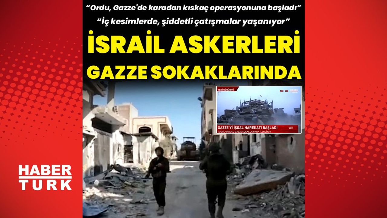 İsrail Gazze'ye Karadan Operasyon Başlattı