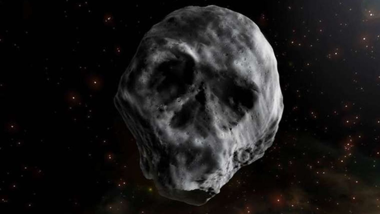 Dünya'ya Yaklaşan Kafatası Şeklindeki Asteroit