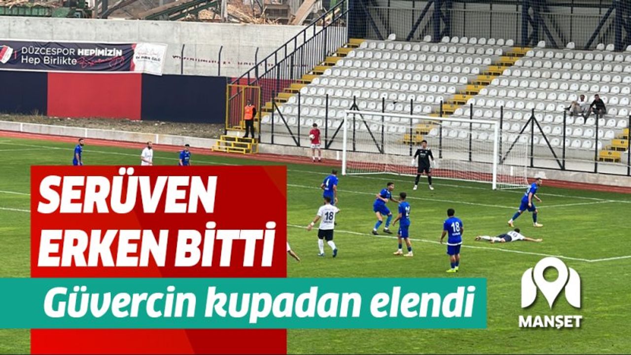 Düzcespor Ziraat Türkiye Kupası'nda Kuşadasıspor'u Mağlup Etti