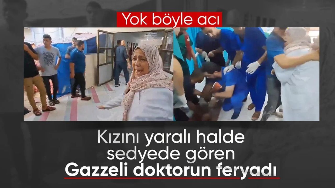 İsrail'in Gazze'ye yönelik saldırılarına tepki: Dr. Ghada Abu Eida'nın yürek burkan feryadı