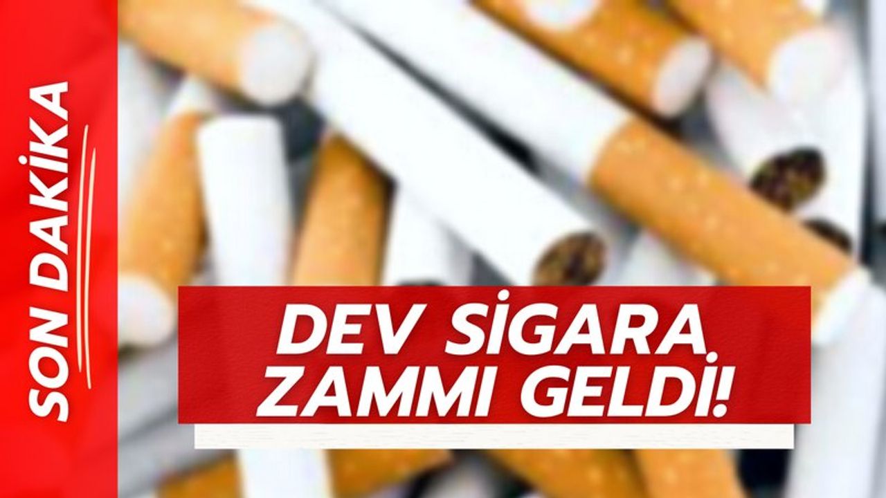 SON DAKİKA: Sigaraya Yeni Zam Geldi! İşte Güncel Fiyatlar