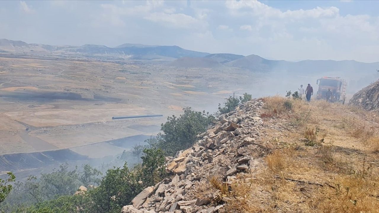 Aksaray'da Anız Yangını Ormanlık Alana Sıçradı