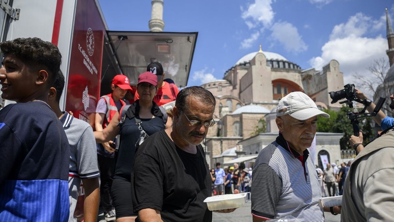 Ayasofya'nın İbadete Açılışı 4. Yıl Dönümü Kutlandı