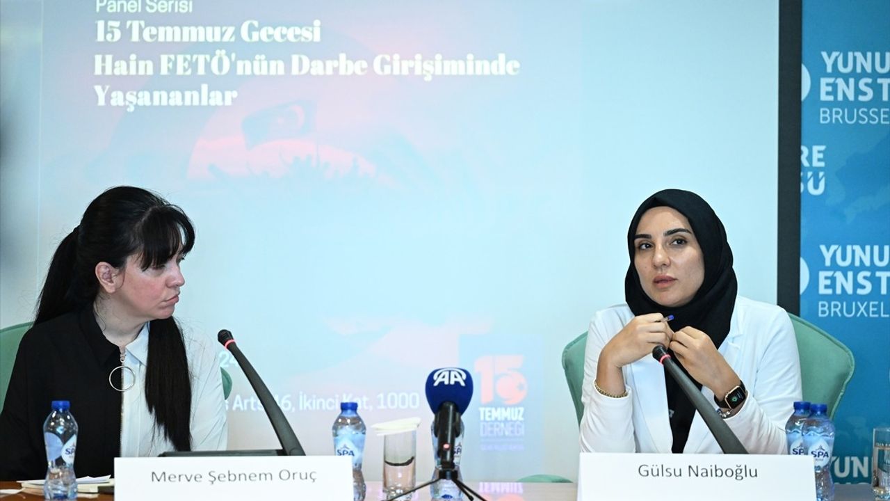 Brüksel'de 15 Temmuz Paneli: FETÖ'ye Karşı Mücadelenin Önemi