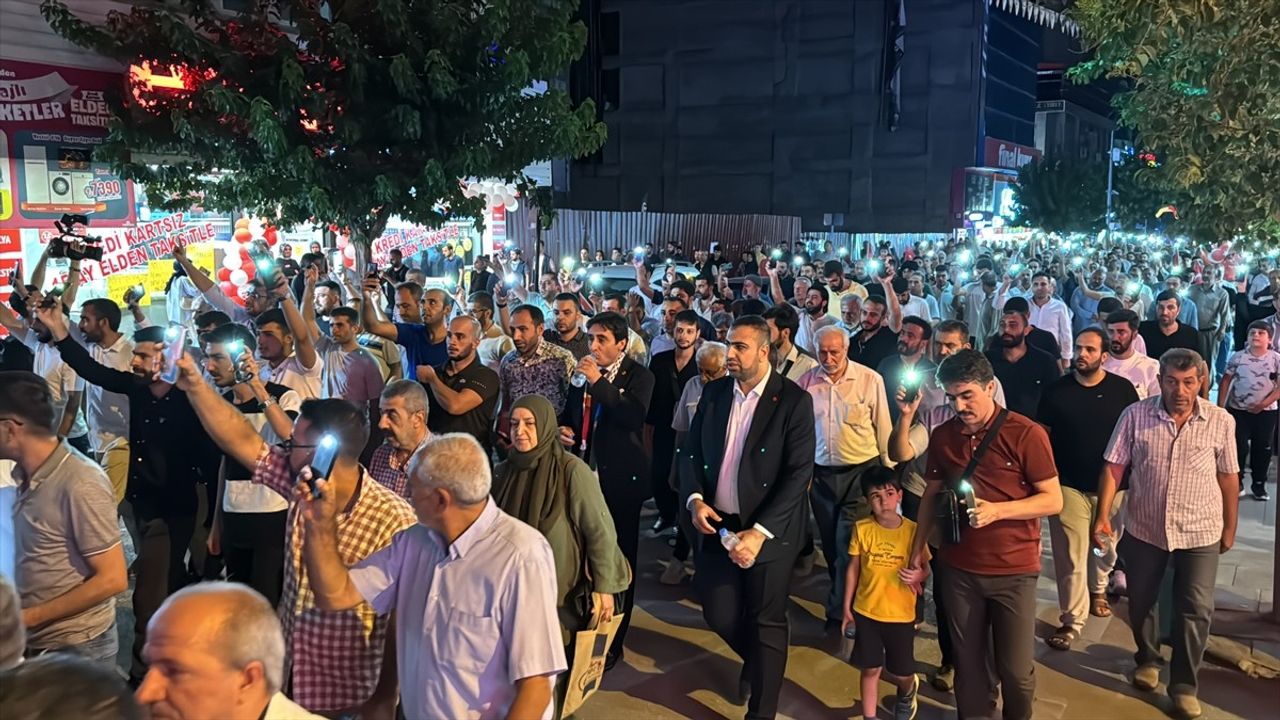 Elazığ'da İsmail Heniyye İçin Gıyabi Cenaze Namazı