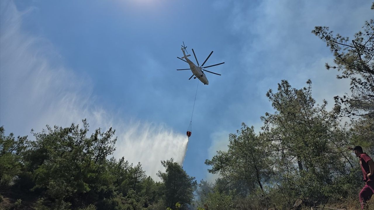 Hatay'da Orman Yangınına Hızlı Müdahale