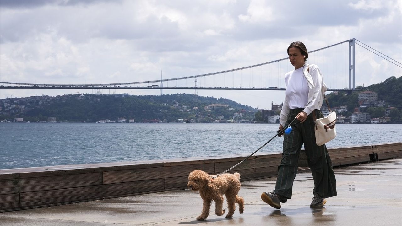 İstanbul'da Aniden Bastıran Yağmur Trafiği Olumsuz Etkiledi