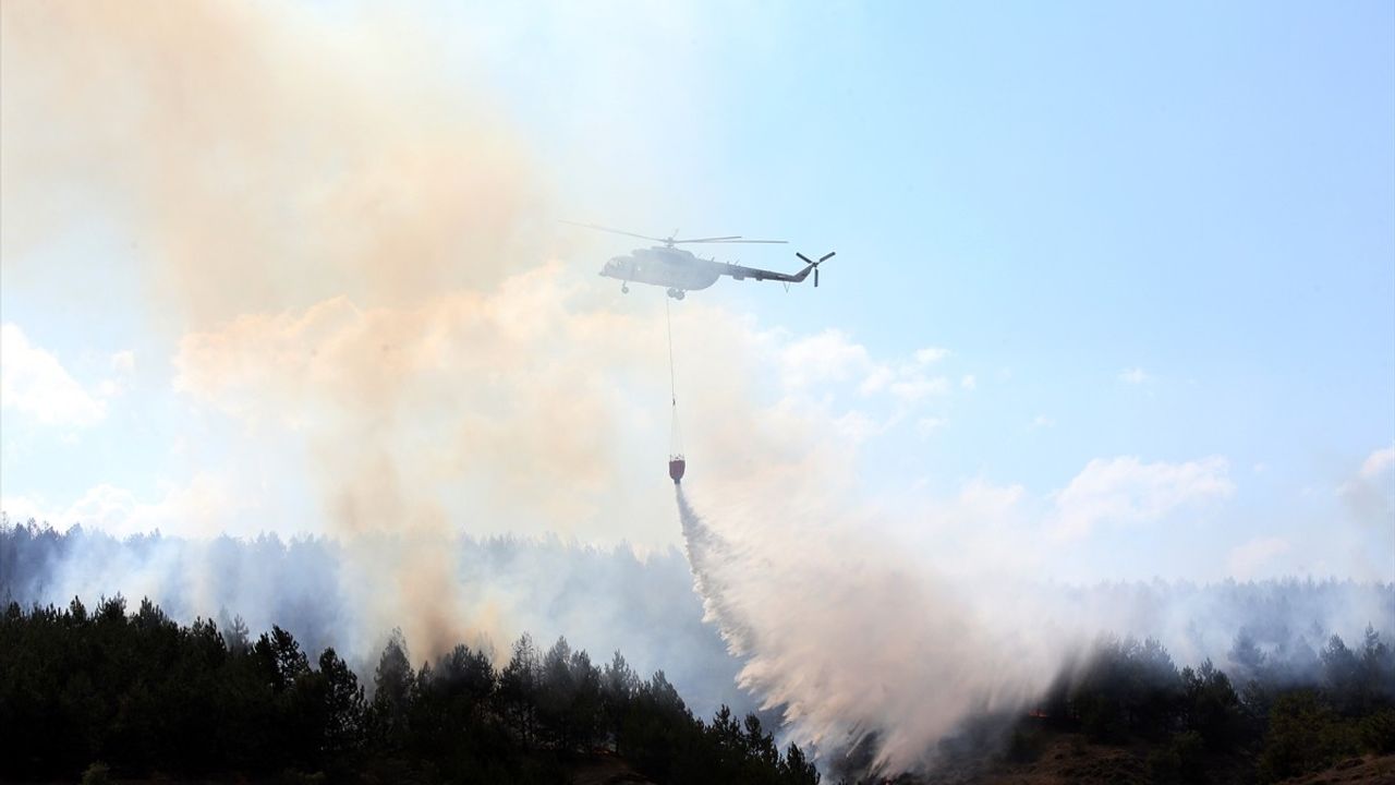 Kastamonu'da Orman Yangınına Hızlı Müdahale