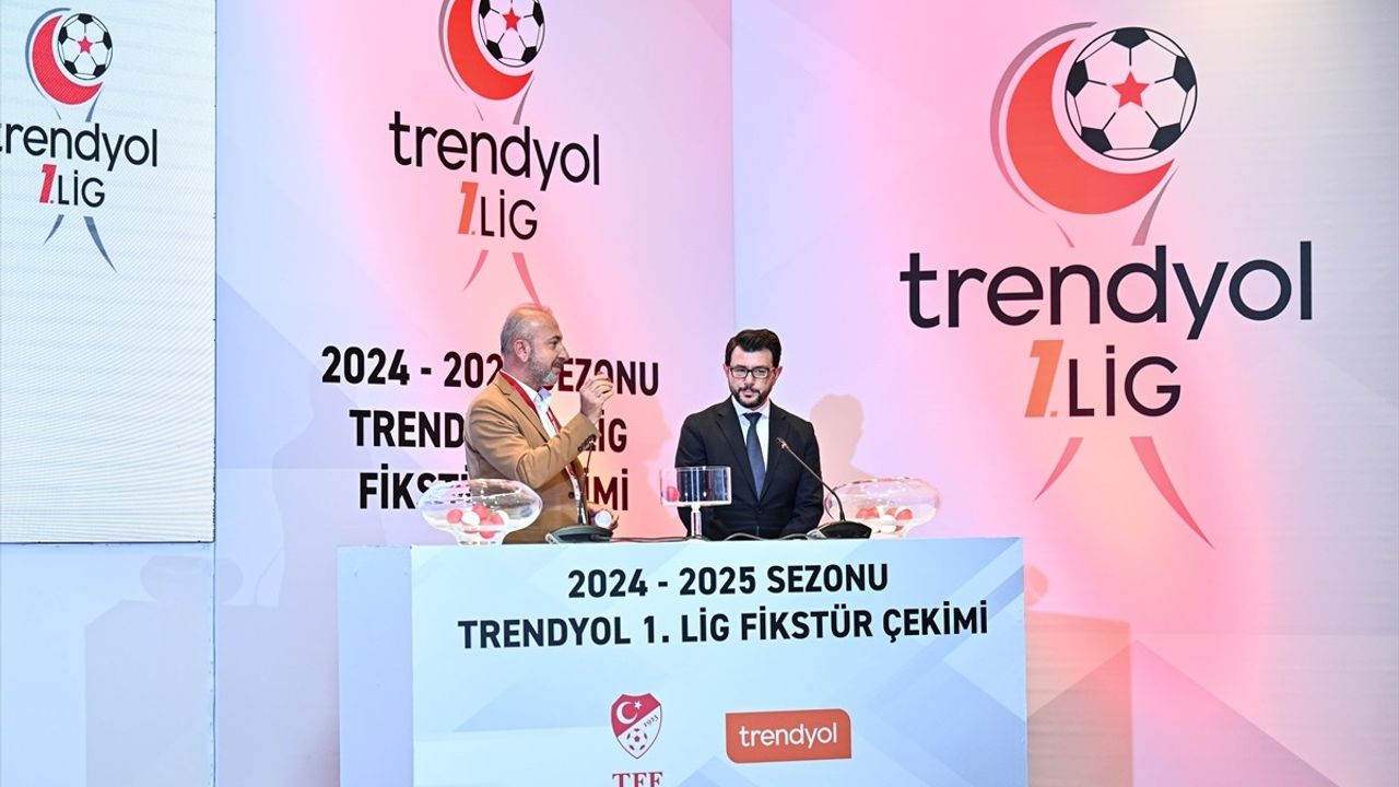 Trendyol 1. Lig 2024-2025 Sezonu Fikstürü Belirlendi