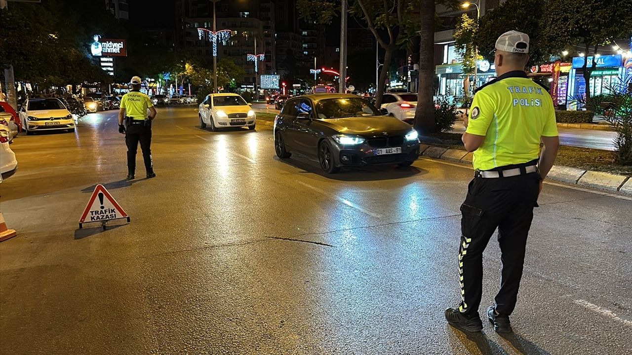 Adana'da Dron Destekli Trafik Denetimi Gerçekleştirildi