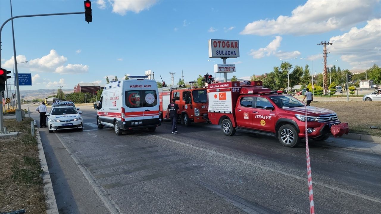 Amasya'da Tır Kazası: 1 Ölü, 3 Yaralı