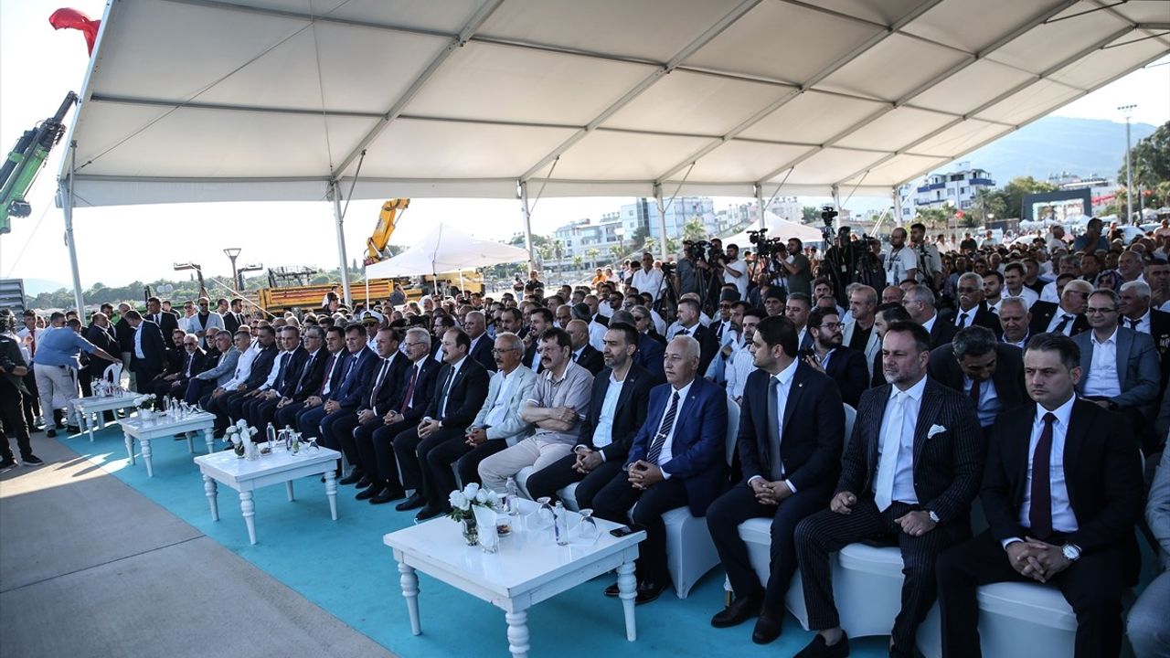 Anamur Feribot ve Deniz Uçağı İskelesi Açıldı