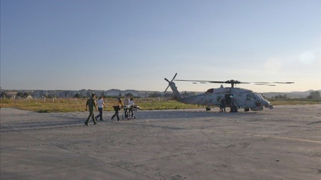 Askeri Helikopterle Acil Nakil: Kalp Krizi Şüphesi