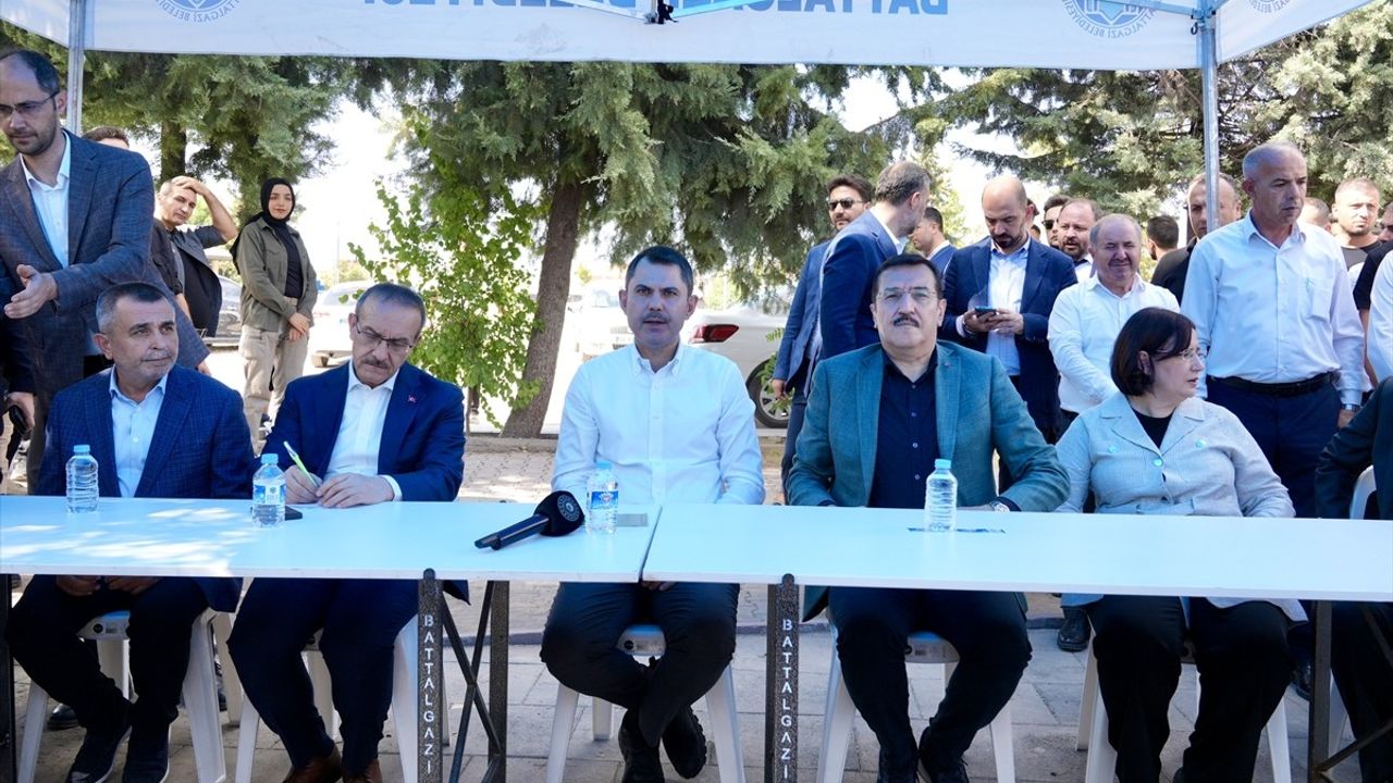 Bakan Kurum'dan Malatya'daki Kentsel Dönüşüm Projesi Açıklaması