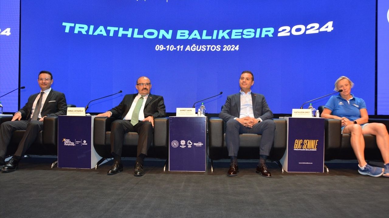 Balıkesir Triatlonu 2024 Avrupa Şampiyonası Başlıyor